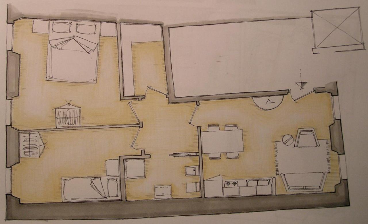 Apartment mit 2 Schlafzimmern